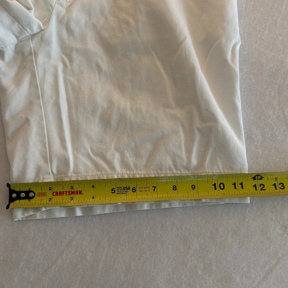 Polo Ralph Lauren Mens Prospect Short White Cotton Twill Chino Size 32x9
